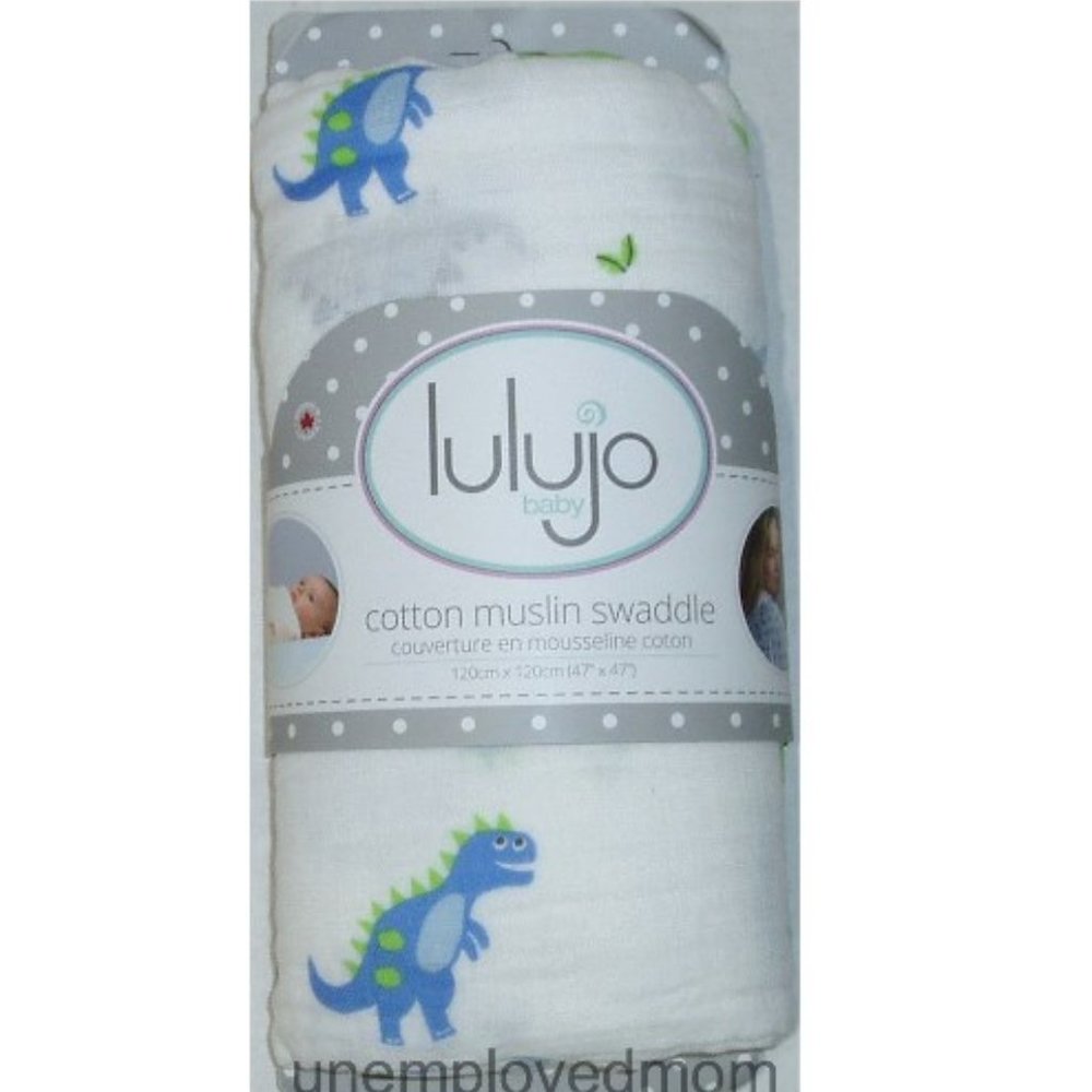 Swaddle Blanket Baby Cotton Wrap Prehistoric Pal